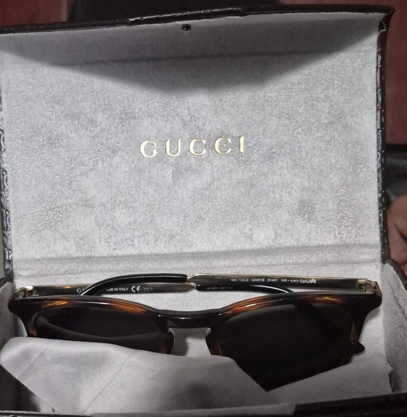 Gucci Brown Tortoise Sunglasses GG0792S