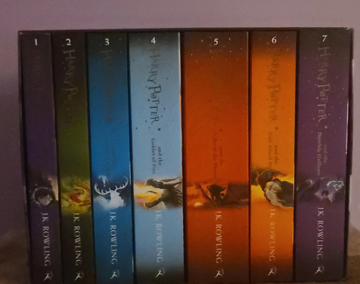 Harry Potter Complete Book Set by J.K. Rowling