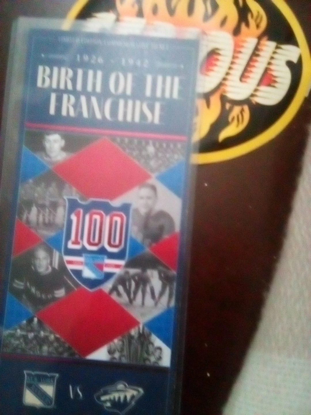 New York Rangers Birth of the Franchise VHS