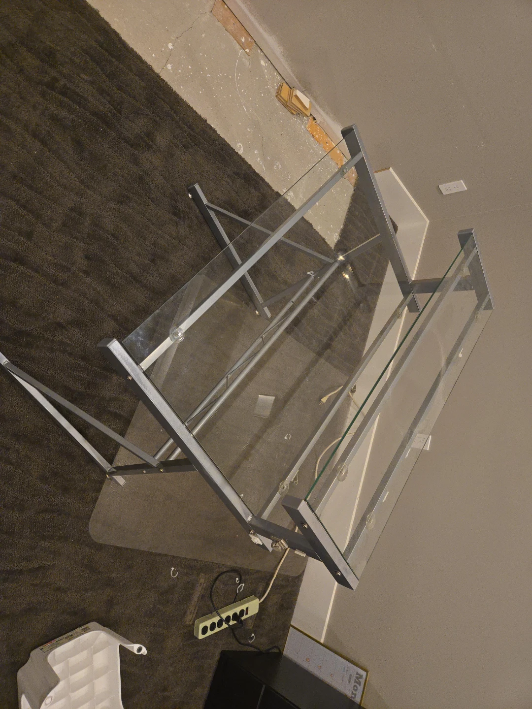 Glass Shelf Unit