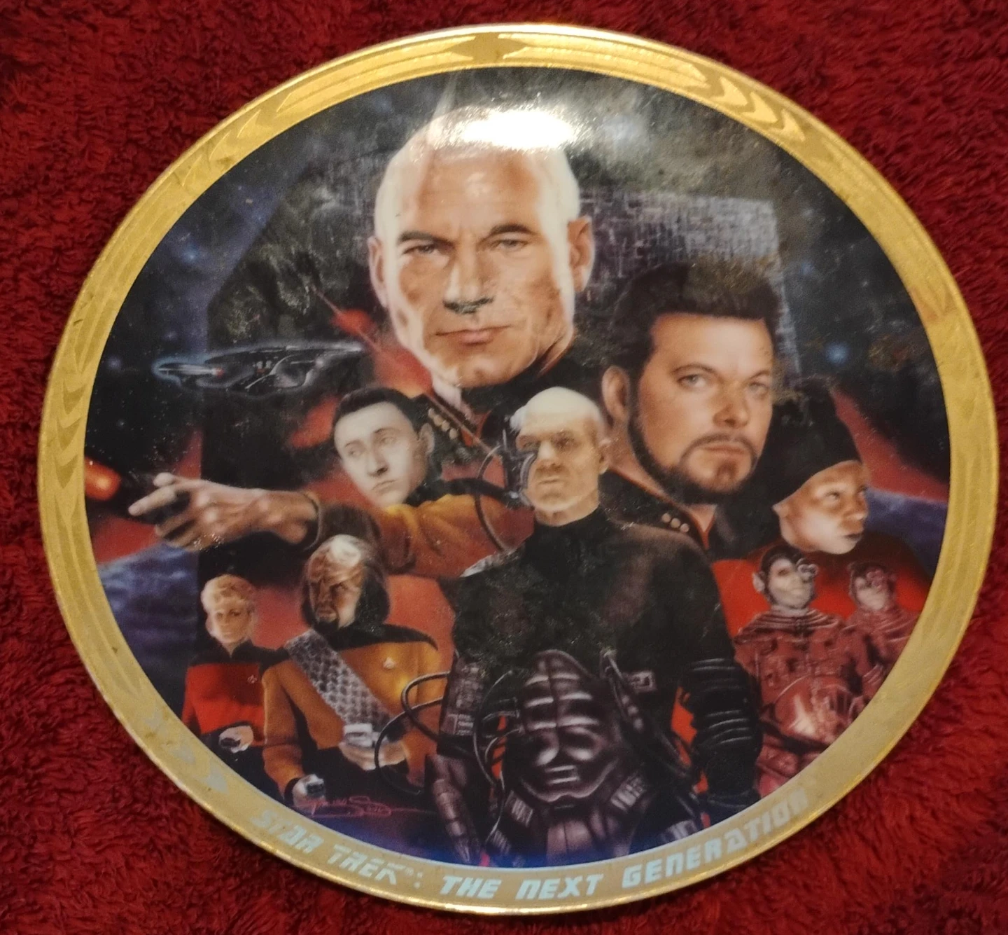 Star Trek: The Next Generation Plate
