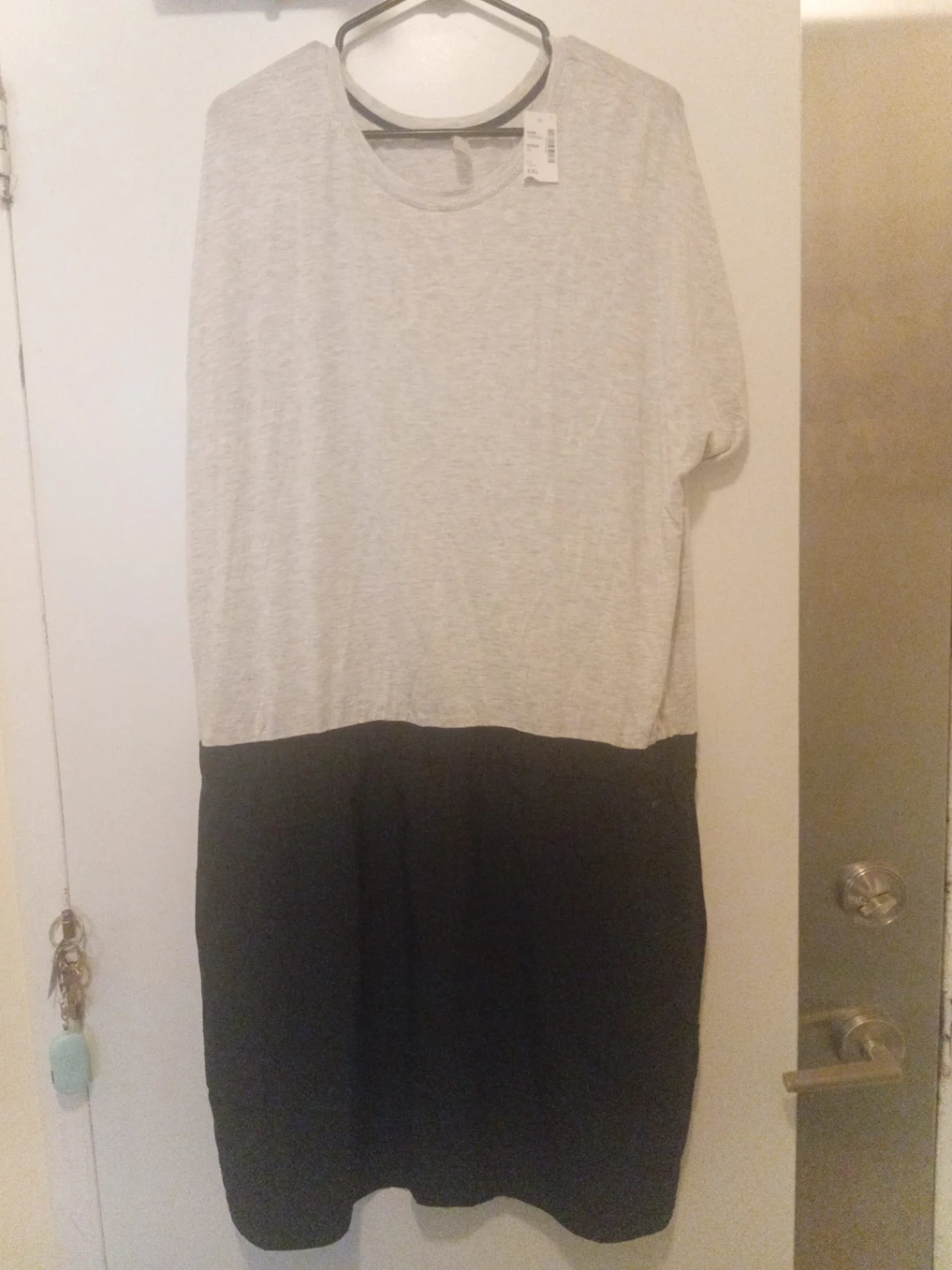 Hyba Two-Tone T-Shirt Dress XXL