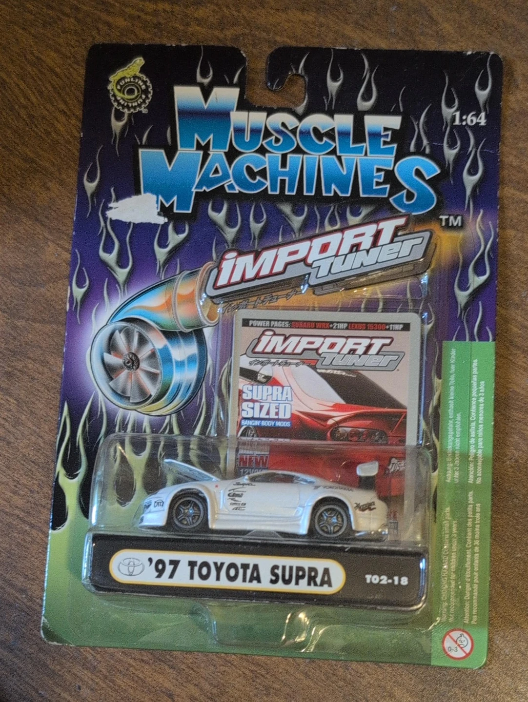New Muscle Machines '97 Toyota Supra 1:64