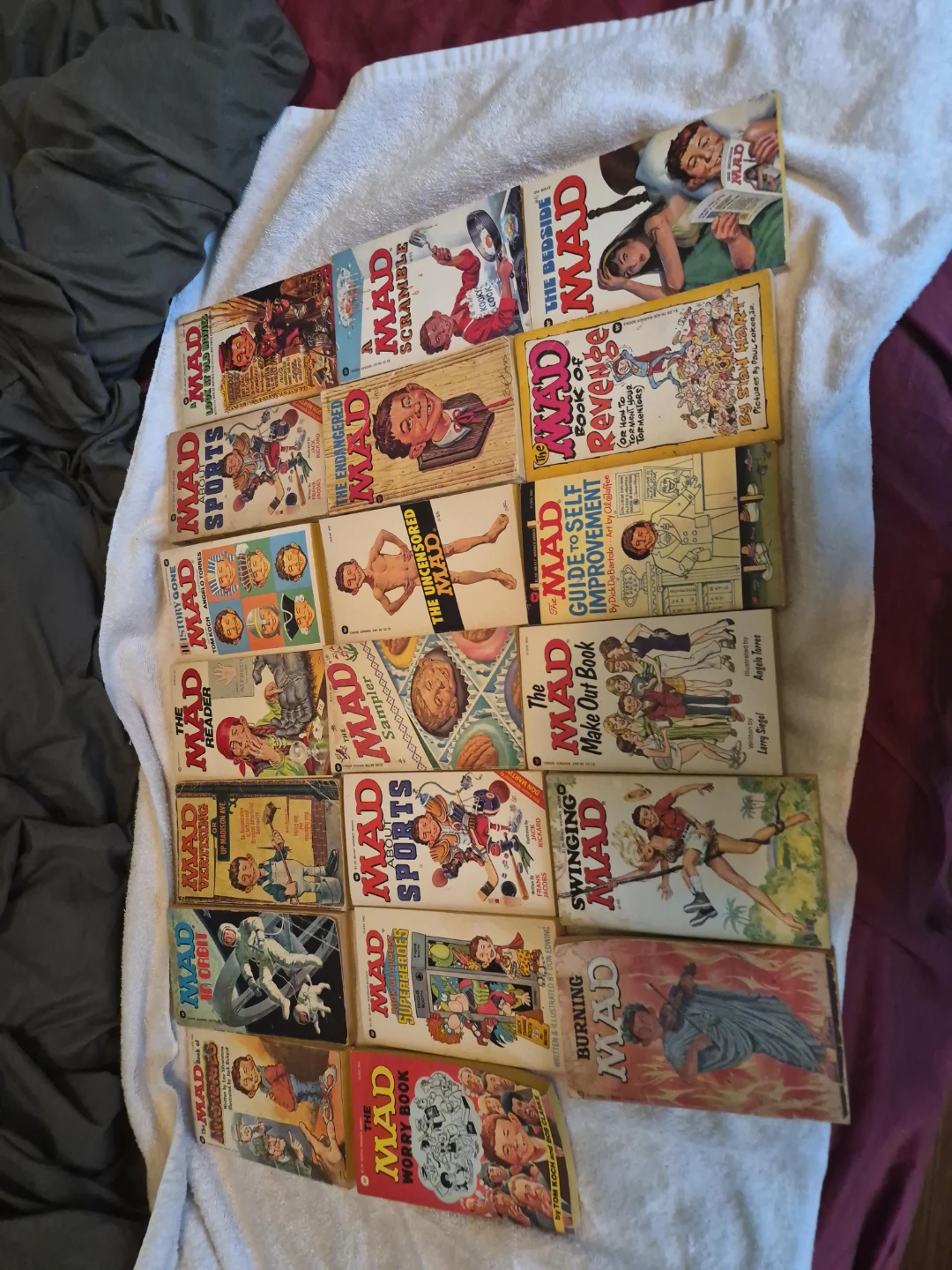 Lot of Vintage MAD Magazine Books 20 pcs