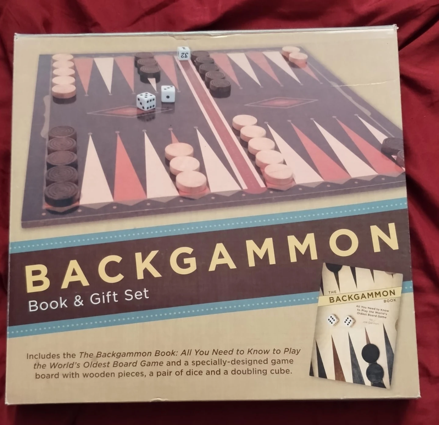 Backgammon Book & Gift Set