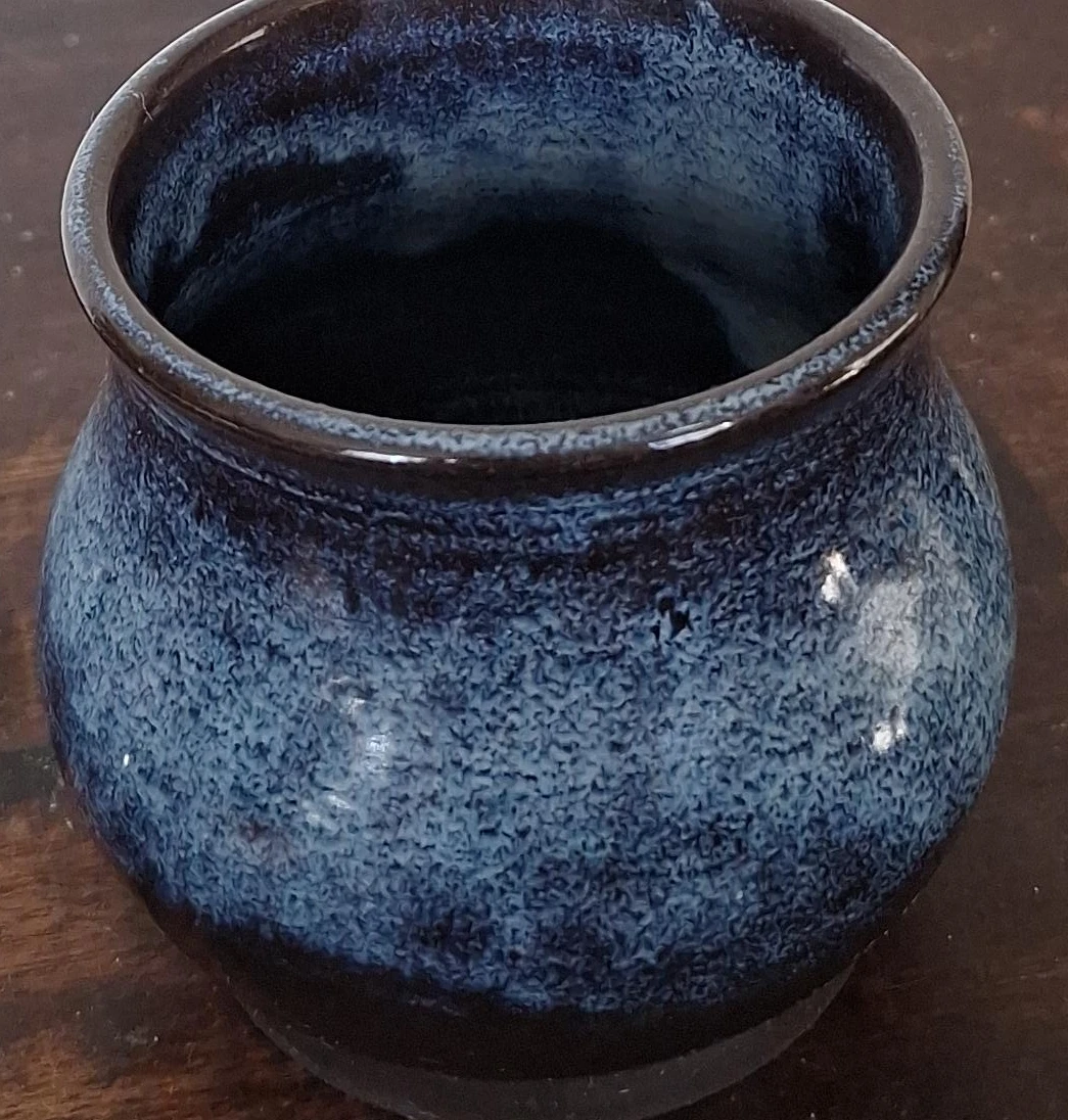 Blue Ceramic Vase