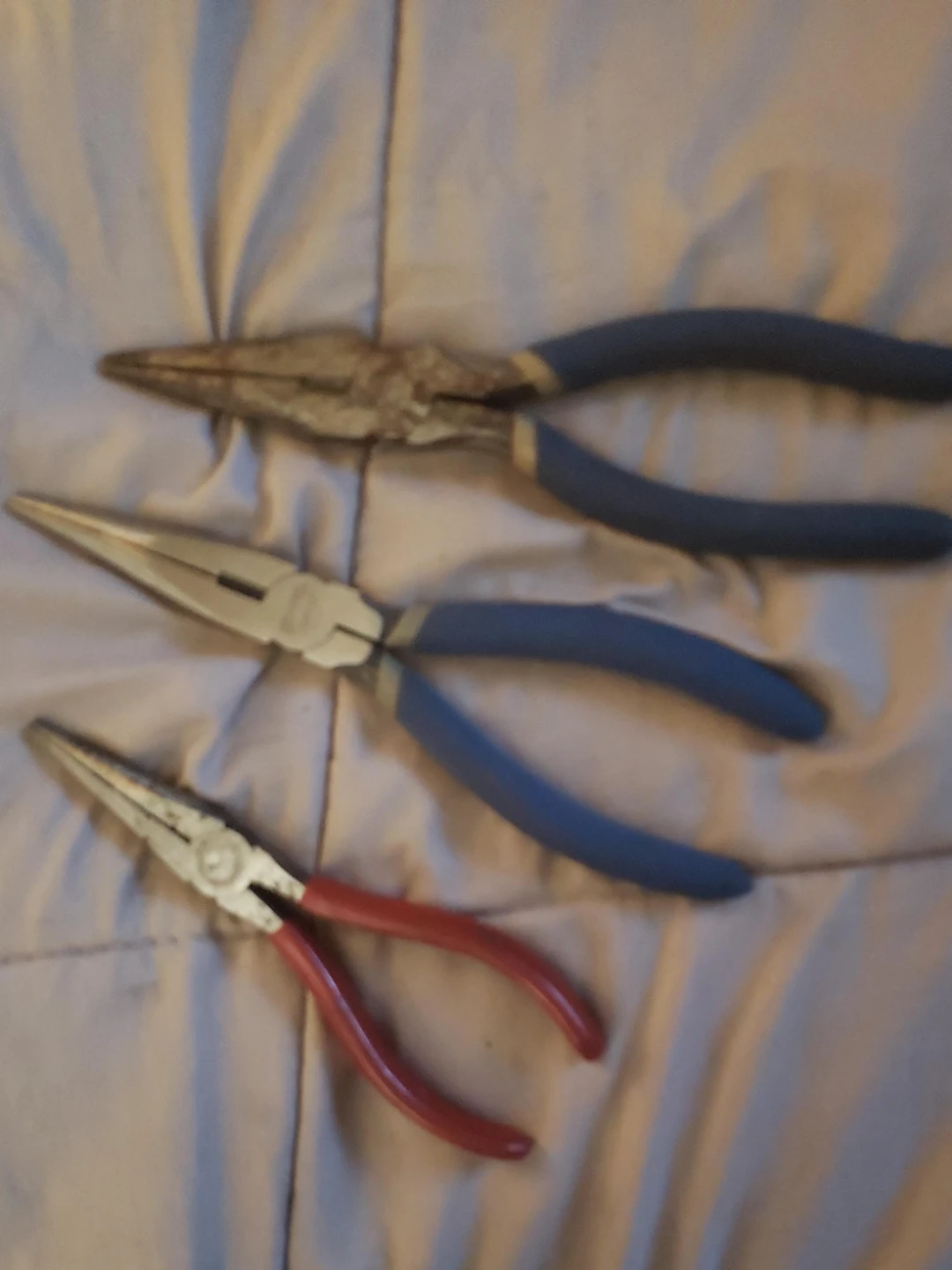 Used Pliers Set