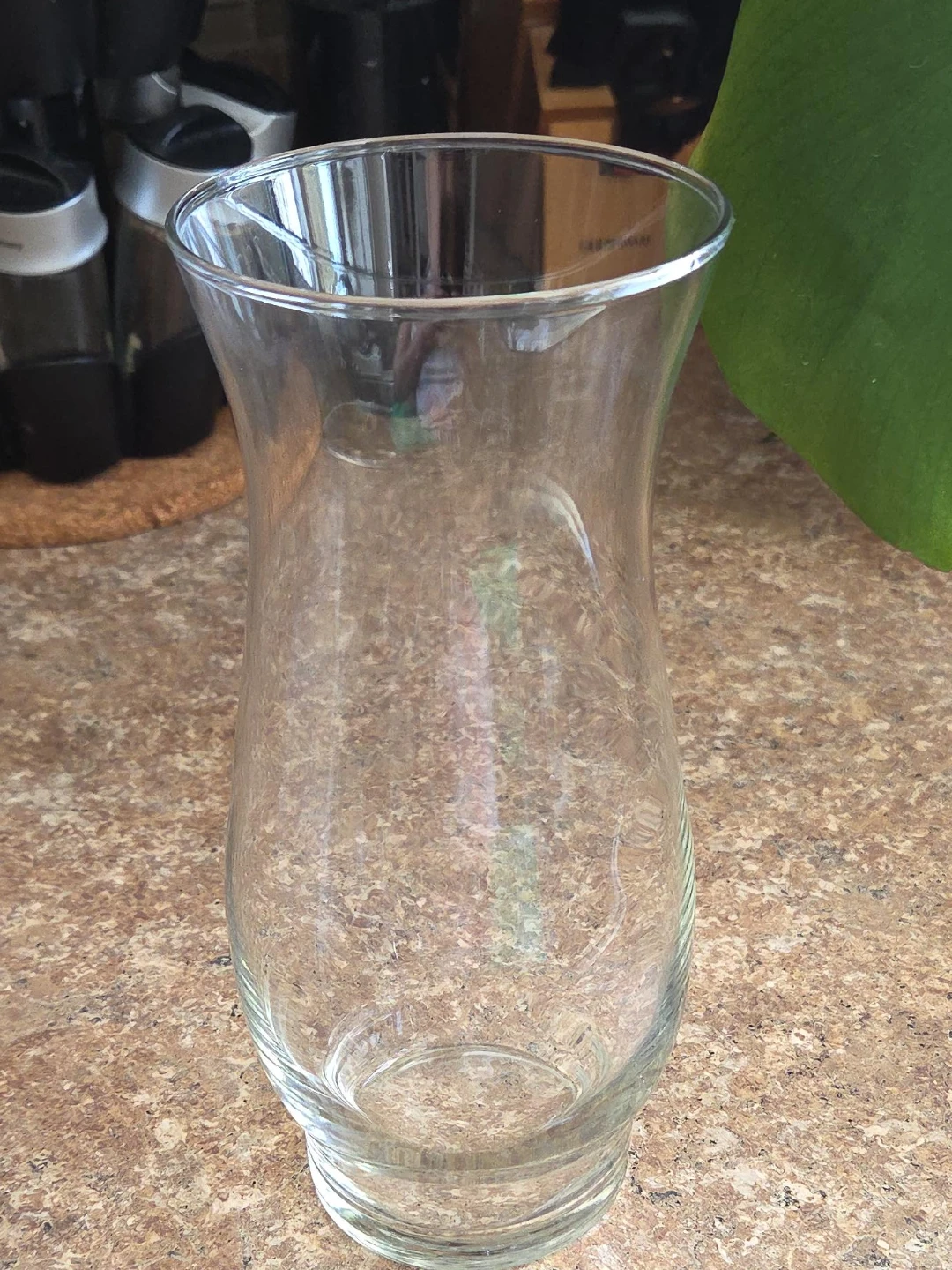 Clear Glass Vase