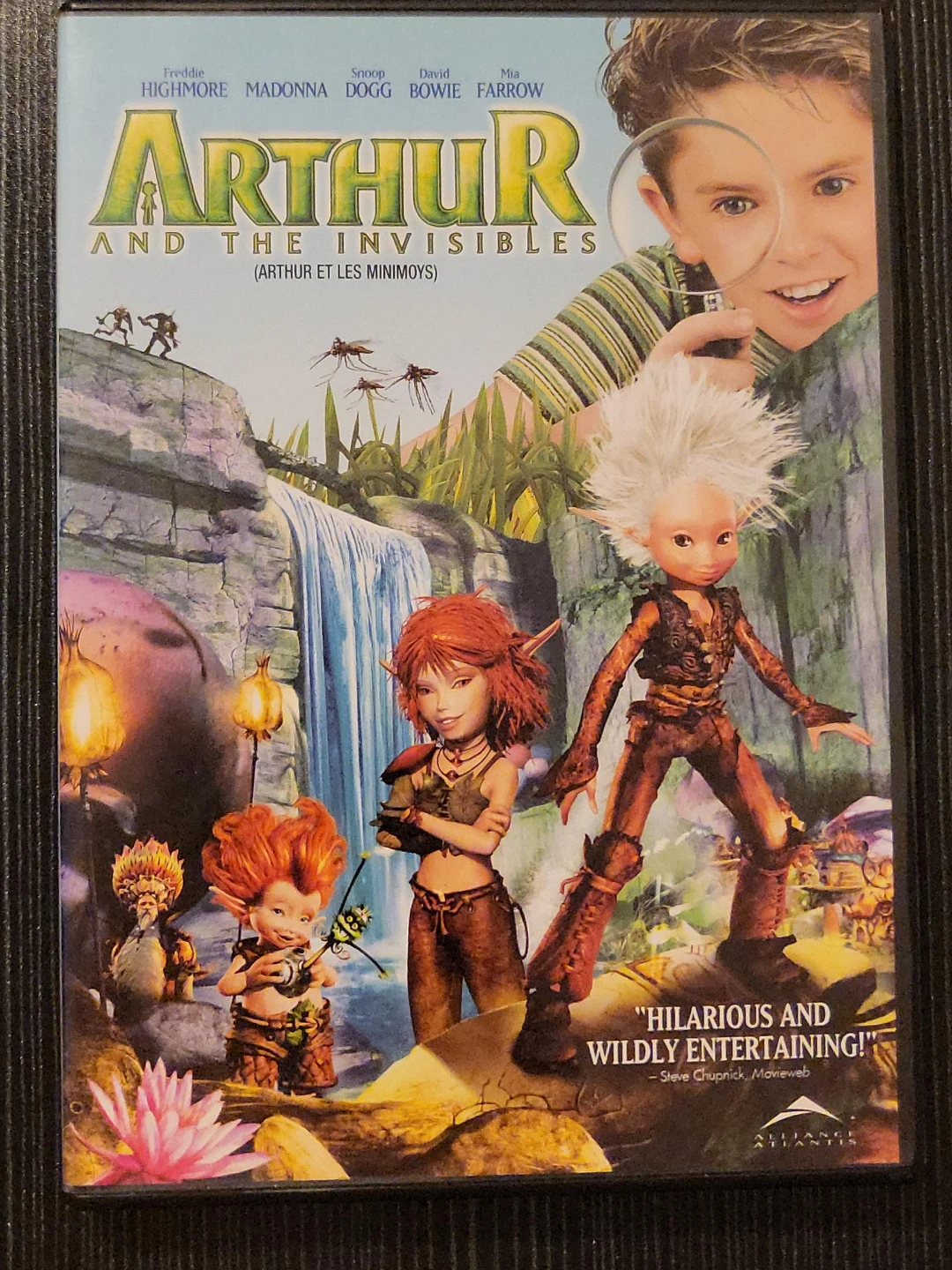 Arthur and the Invisibles DVD