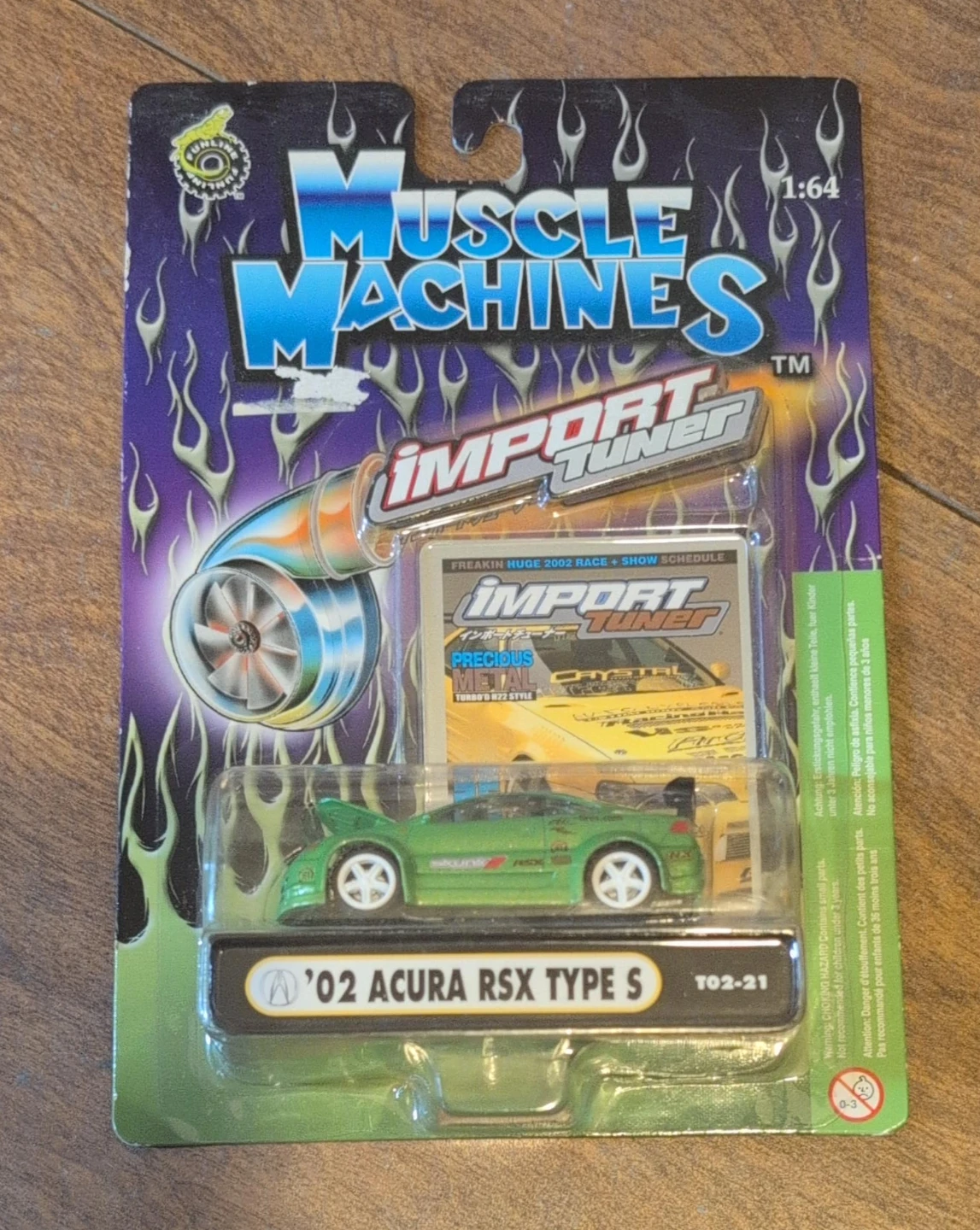Muscle Machines '02 Acura RSX Type S 1:64