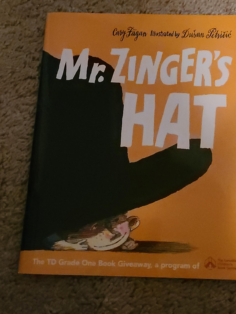 Mr. Zinger's Hat by Cary Fagan