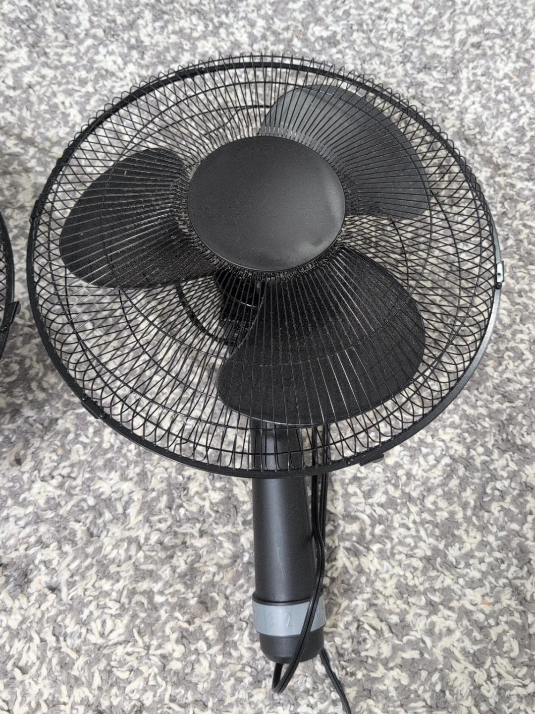 Two Black Fans - Great Condition