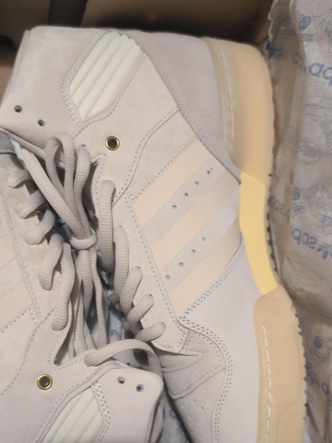 Adidas Rivalry Hi Shoes - Size 12