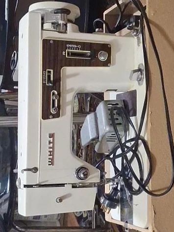 White Sewing Machine