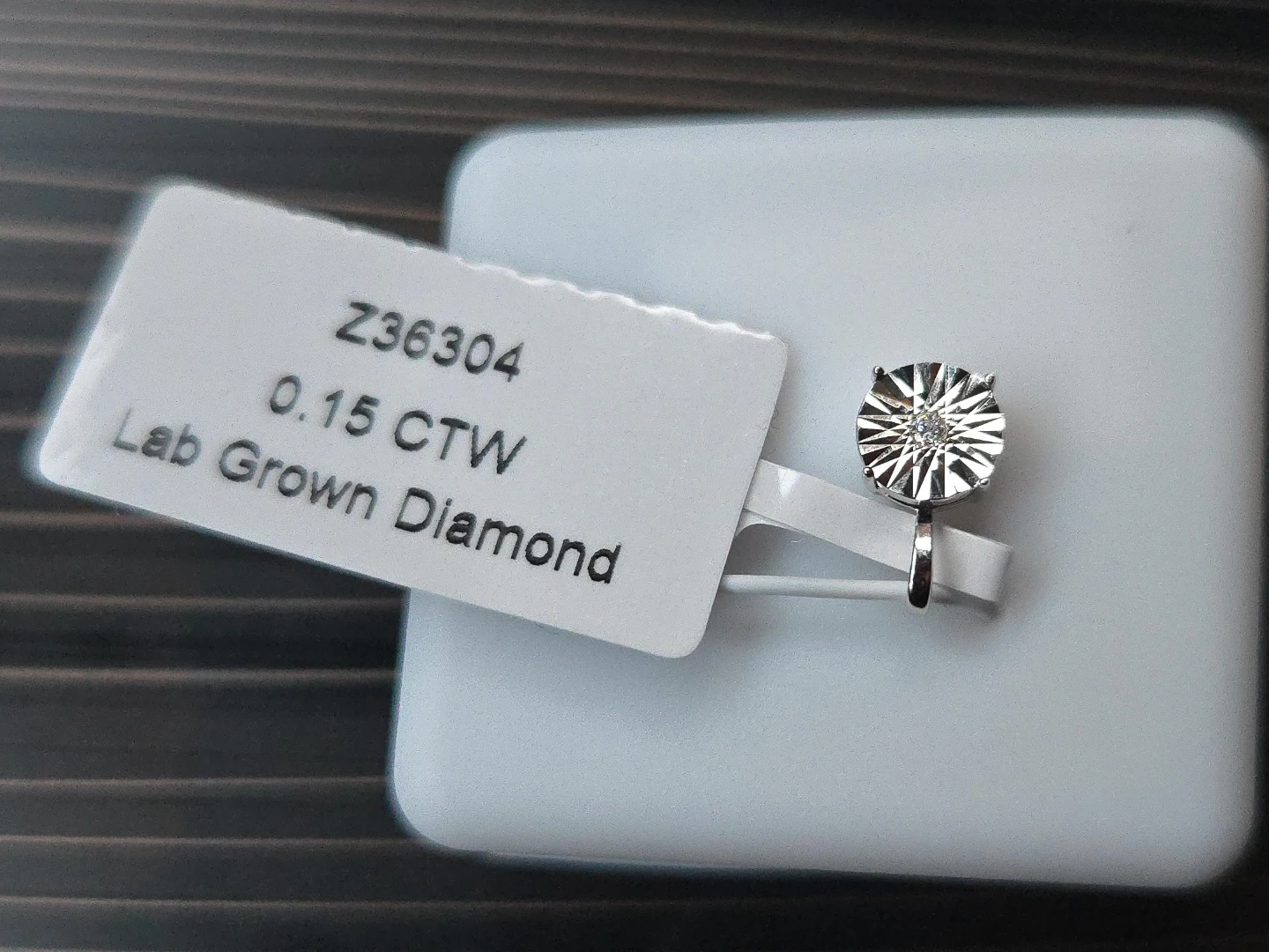 Lab Grown Diamond Pendant - 0.15 CTW - photo 2