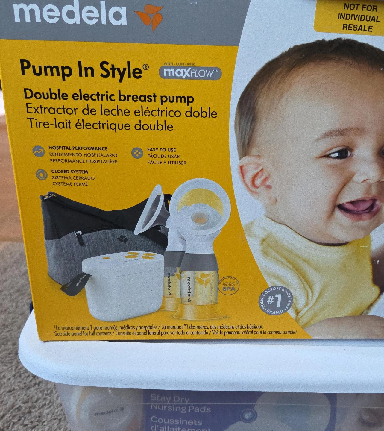 Medela pump in style