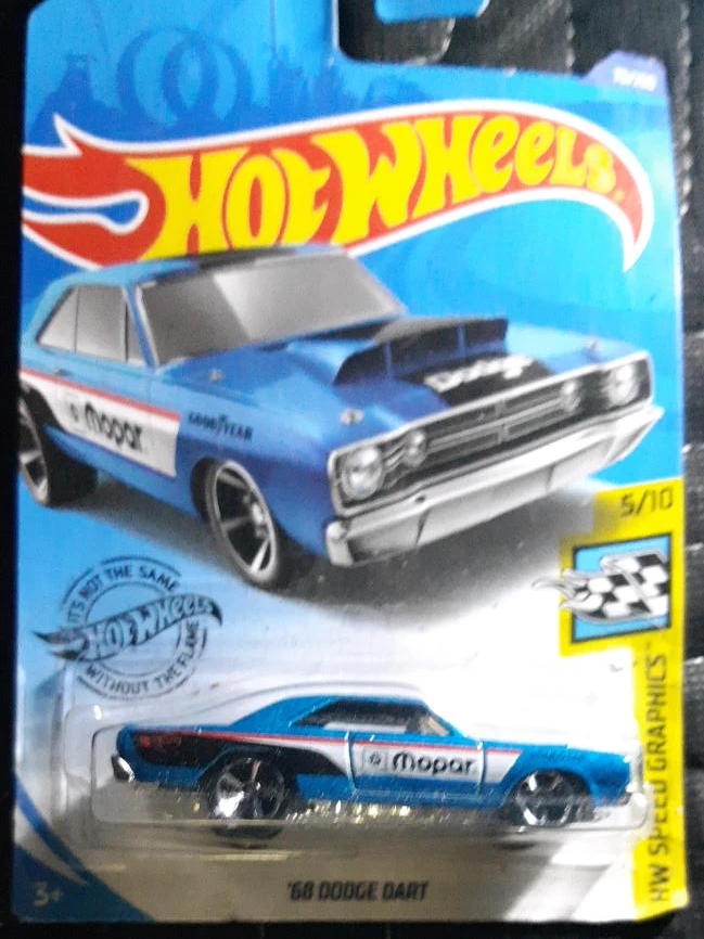 Hot Wheels '68 Dodge Dart HW Speed Graphics🏆
