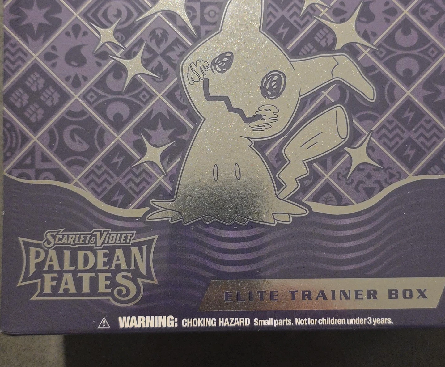 Scarlet & Violet Paldean Fates Elite Trainer Box
