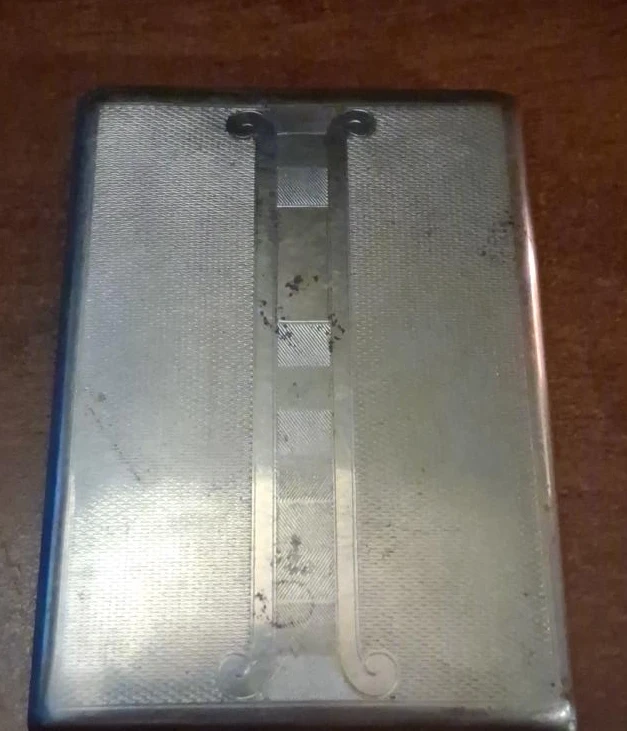 Vintage Silver Cigarette Case