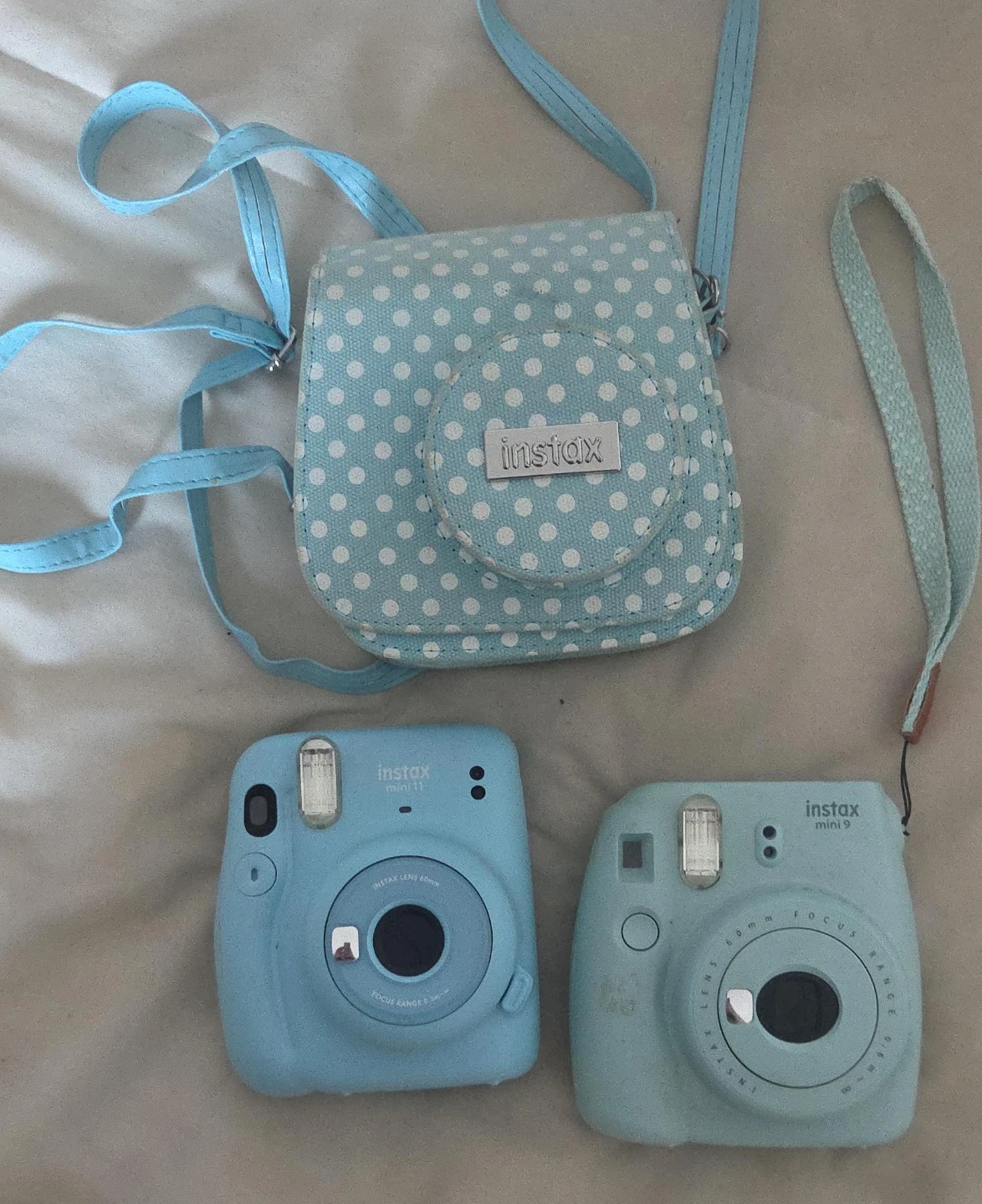Fujifilm Instax Mini 11 & Mini 9 Camera Bundle with Case