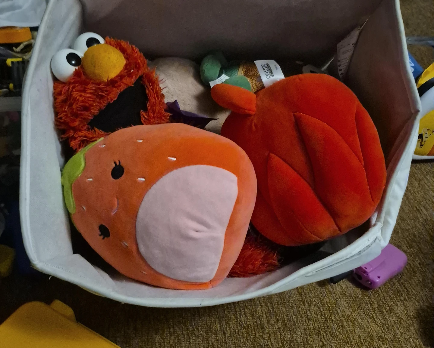Box of stuffies