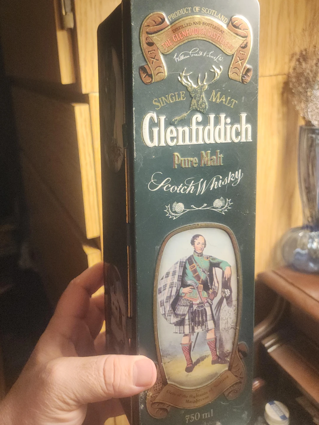 Glenfiddich Pure Malt Scotch Whisky Tin