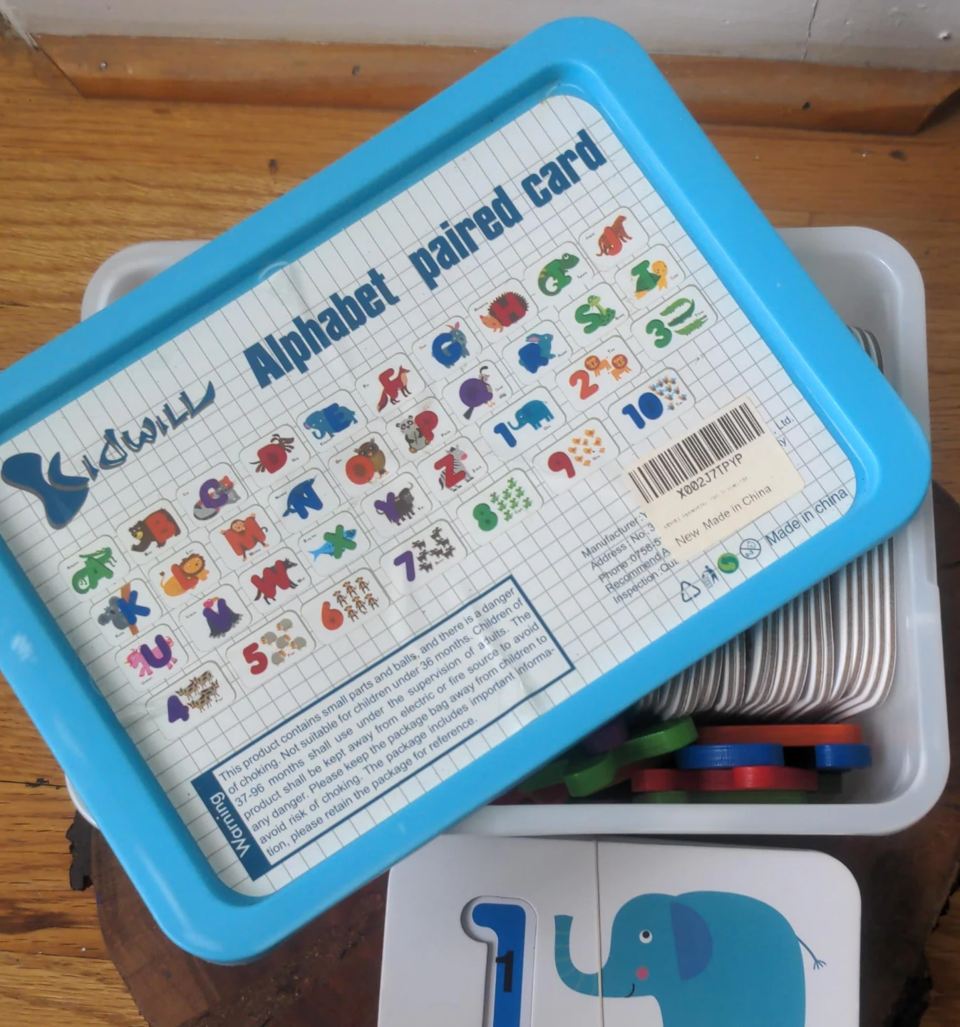 Kidwill Alphabet Paired Card Game - photo 3