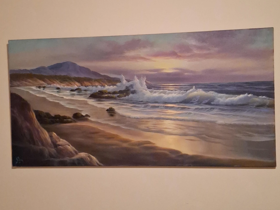Sea Scape painting Artist C Jota