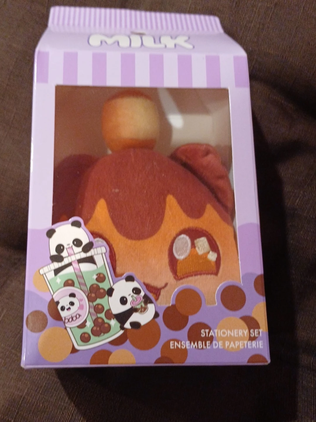 Milk Tea Stationery Set - New in Box!