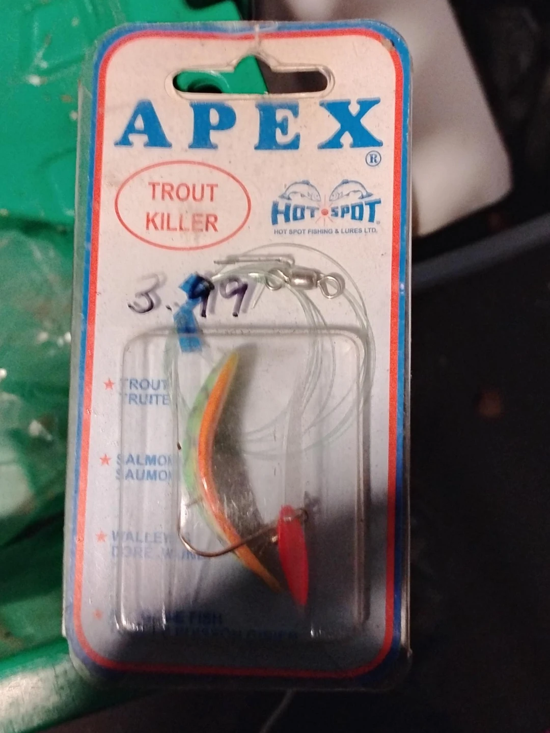 Apex Trout Killer Fishing Lure