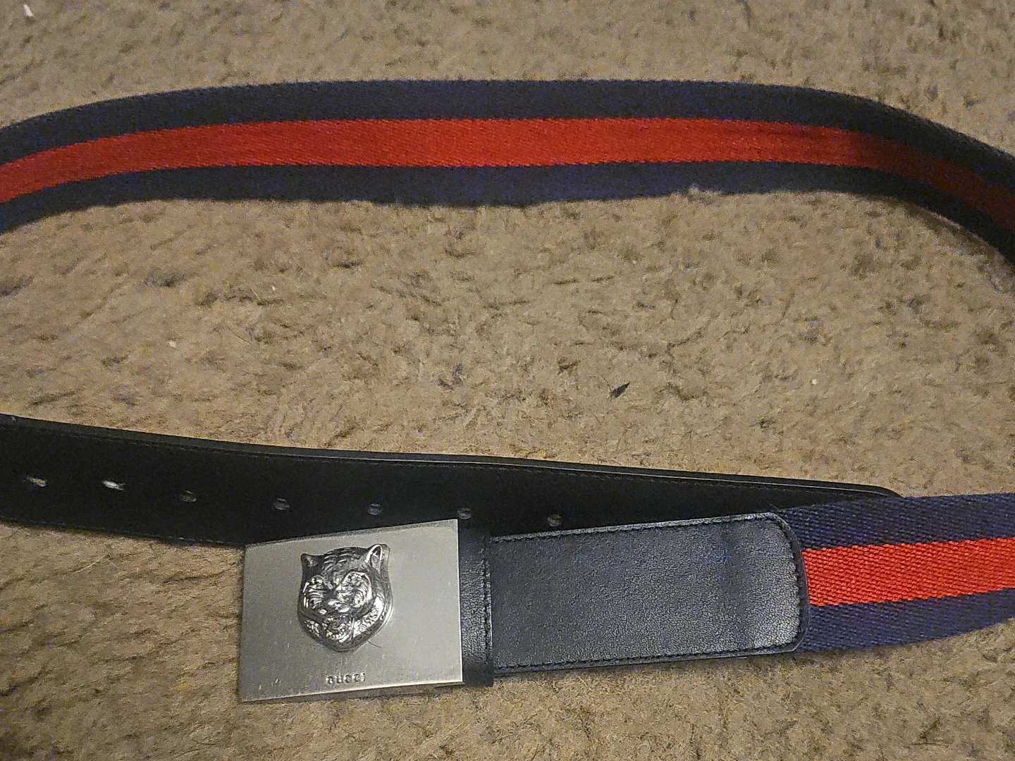 Gucci Belt with Tiger Buckle
