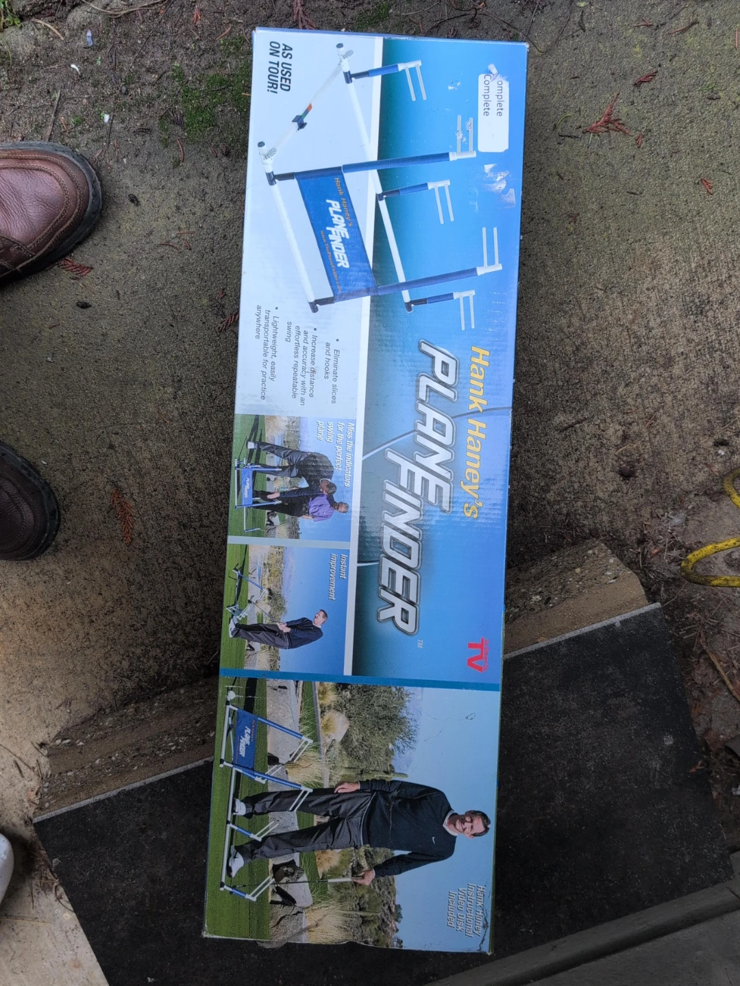 Hank Haney's Plane Finder Golf Swing Trainer for  left handed