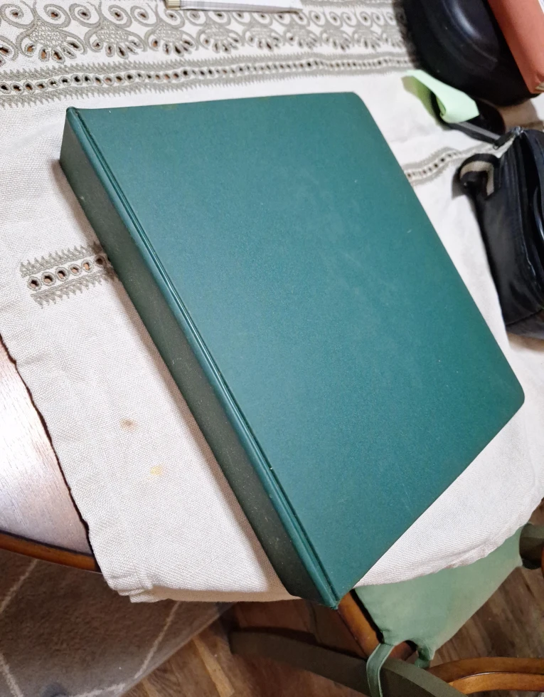 Green Hardcover Binder