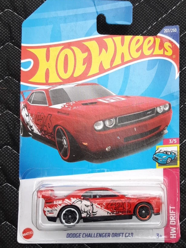 Hot Wheels Dodge Challenger Drift Car -HW Drift