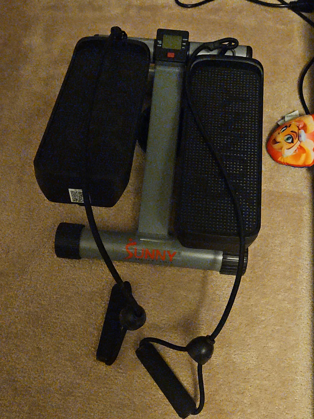 Sunny Health & Fitness Stepper with Resistance Bands