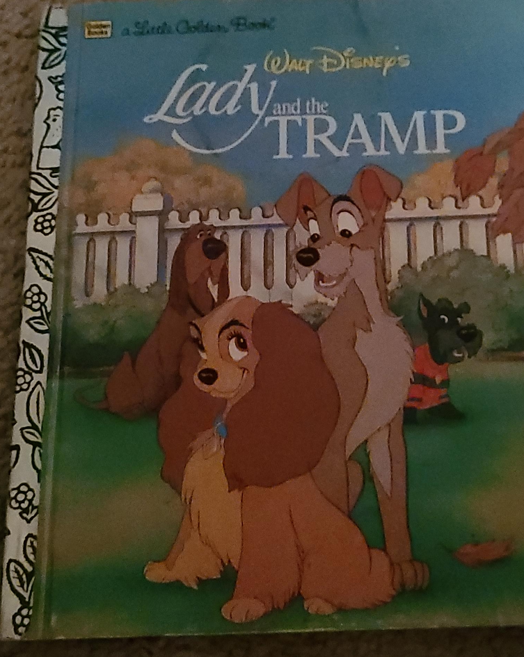 Walt Disney's Lady and the Tramp - A Little Golden Book