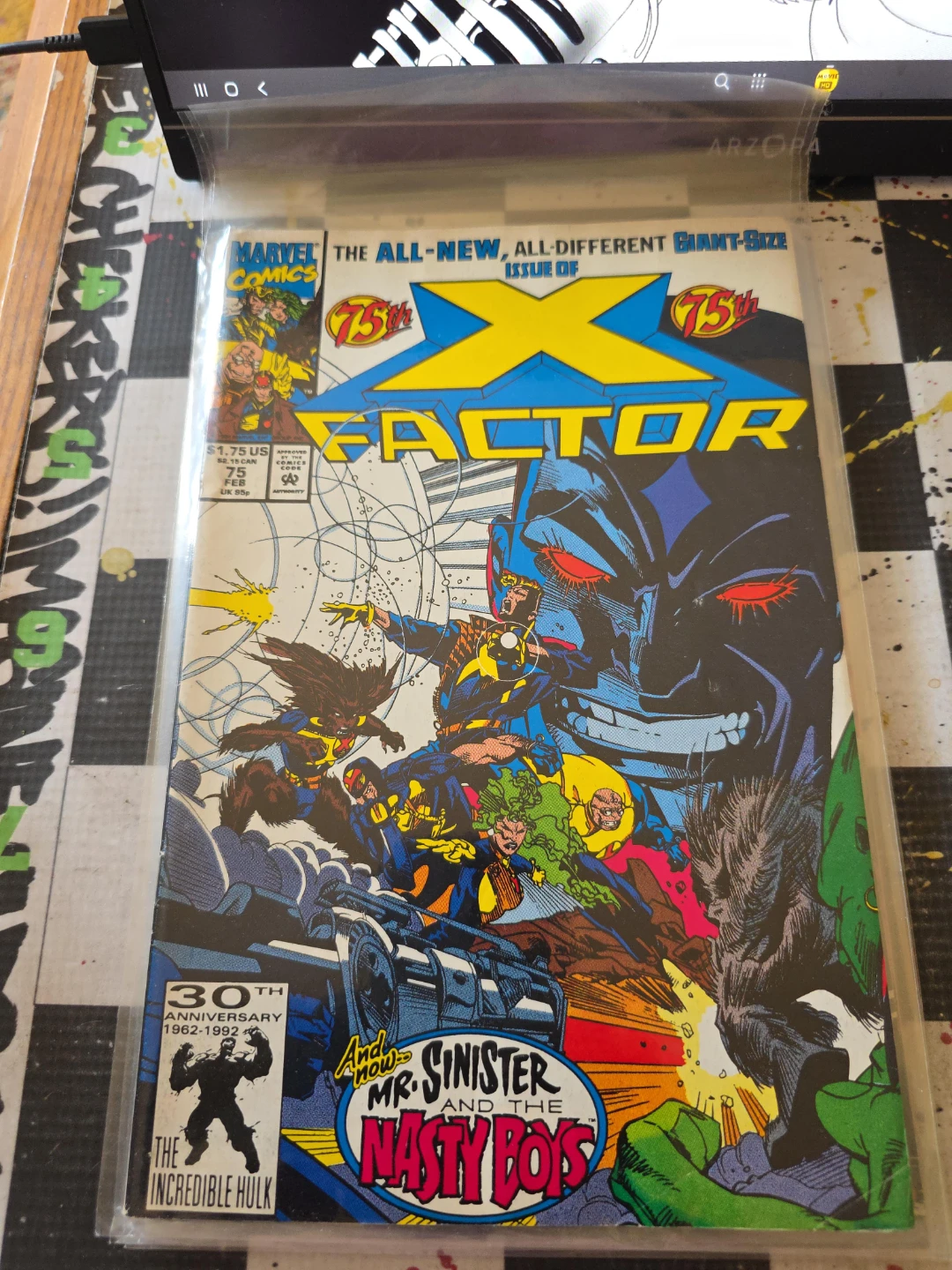 Marvel X-Factor Comic Book Issue #75 - February 1992