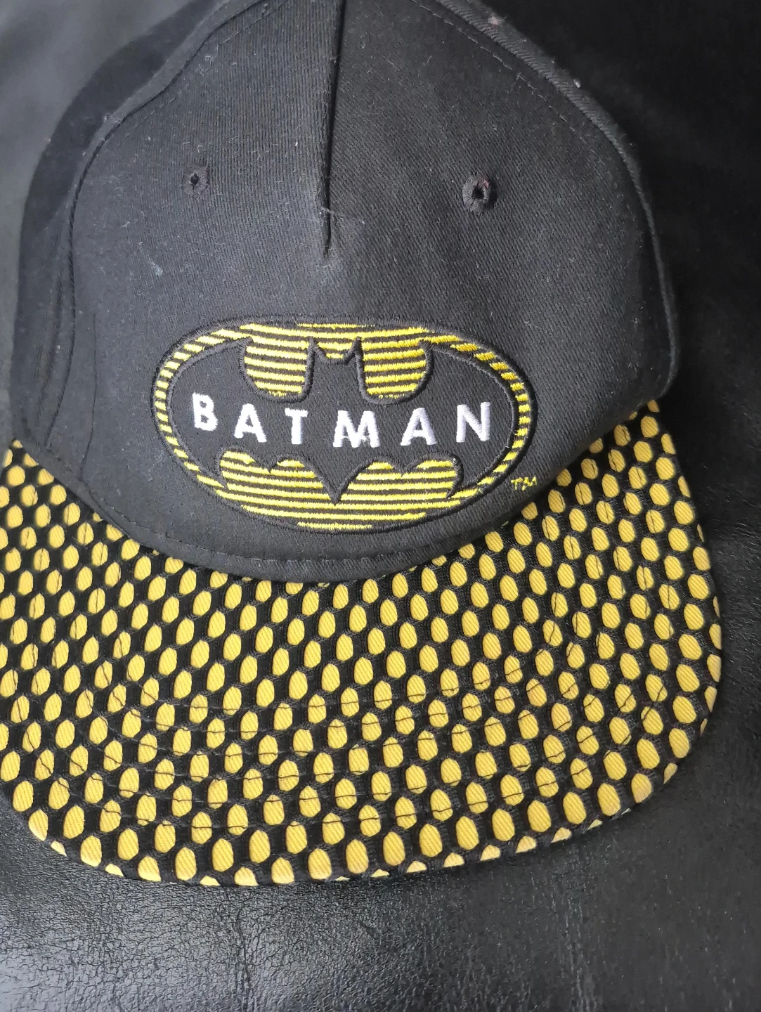 Batman Baseball Cap for kids- Black & Yellow🥕