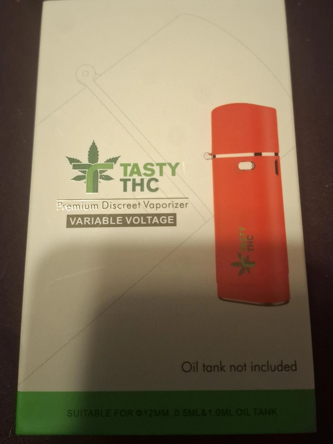 Tasty THC Premium Discreet Variable Voltage Vaporizer