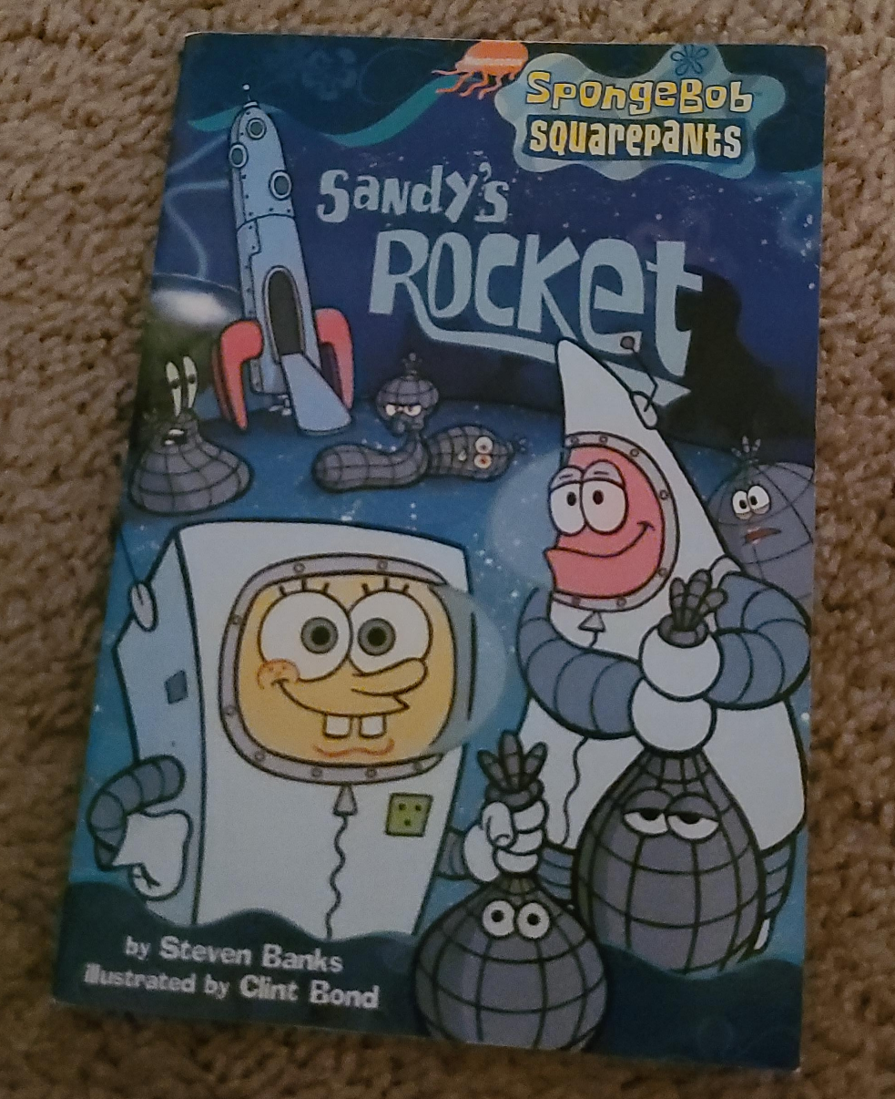 SpongeBob SquarePants: Sandy's Rocket Book