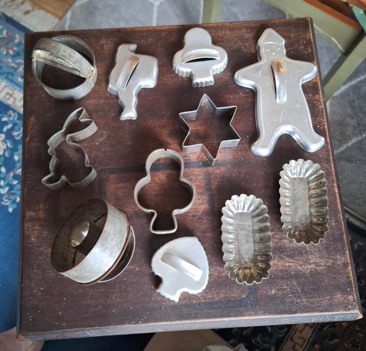 Vintage Cookie Cutters - Set of 10
