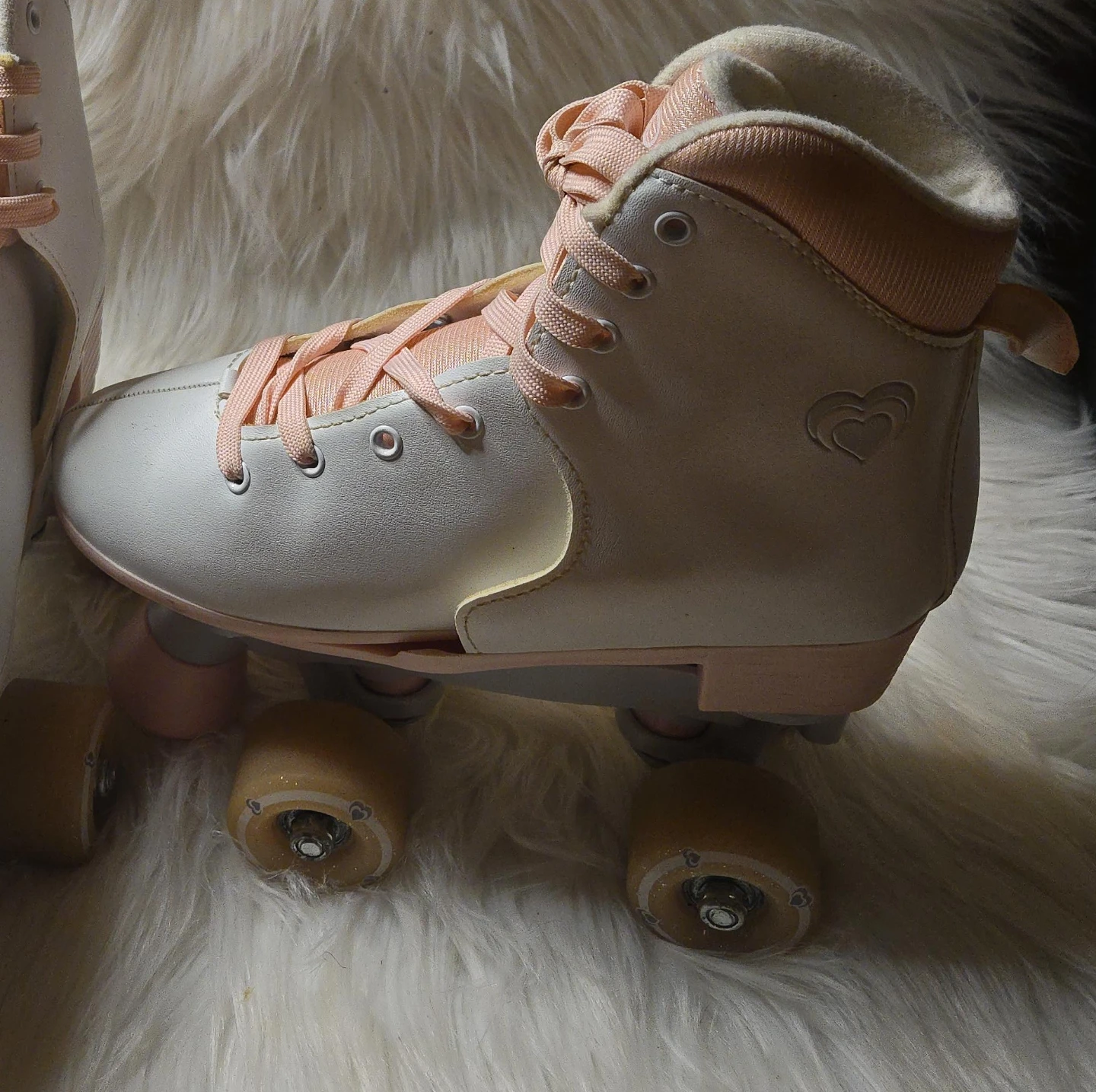 Circle Society Roller Skates - Pink Vanilla - Size US 3-7