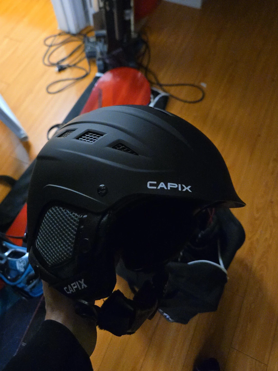 Capix Gambler Ski/Snowboard Helmet - Black