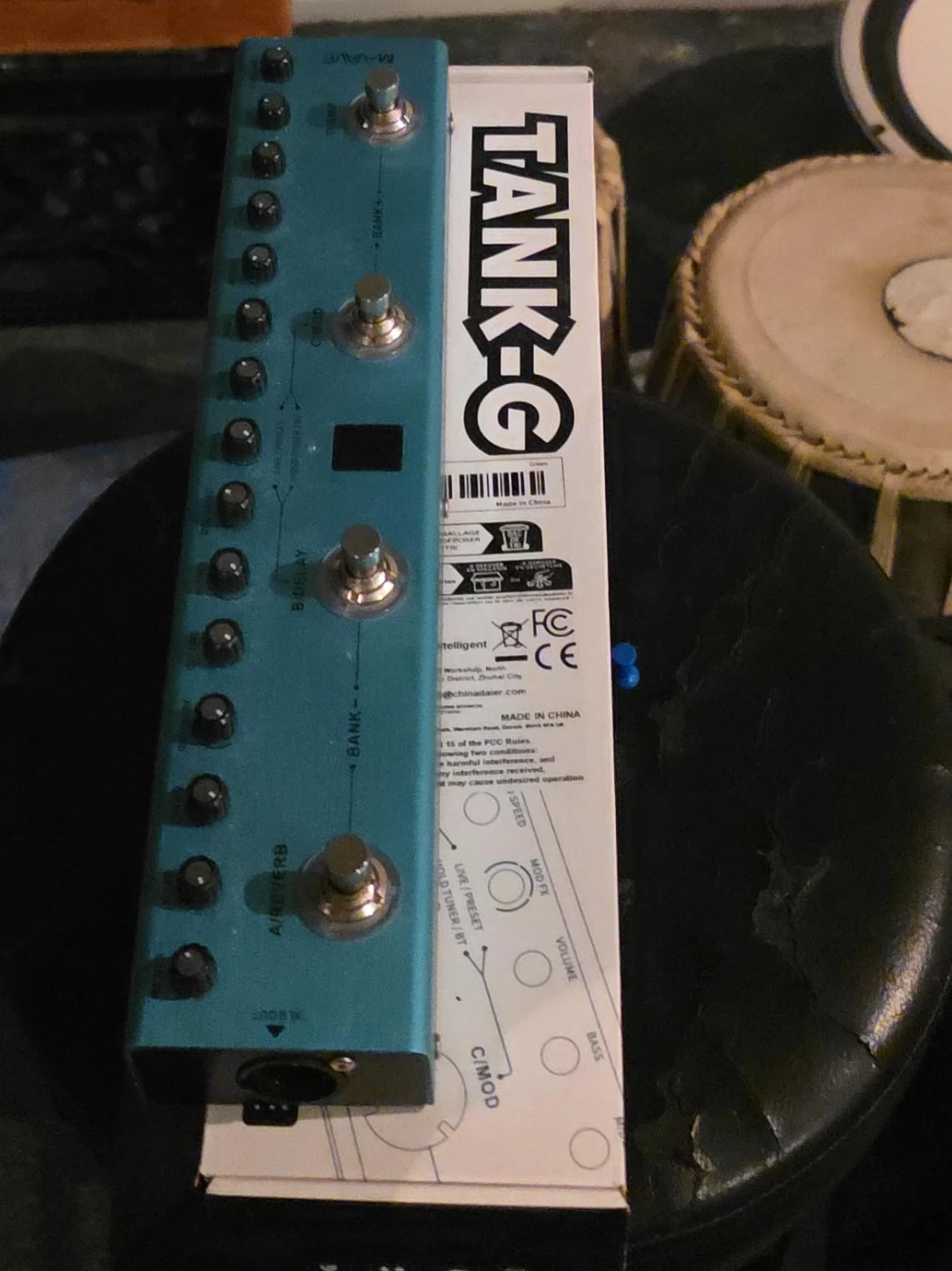 M-VAVE Tank-G Multi-Effects Electric Guitar Pedal