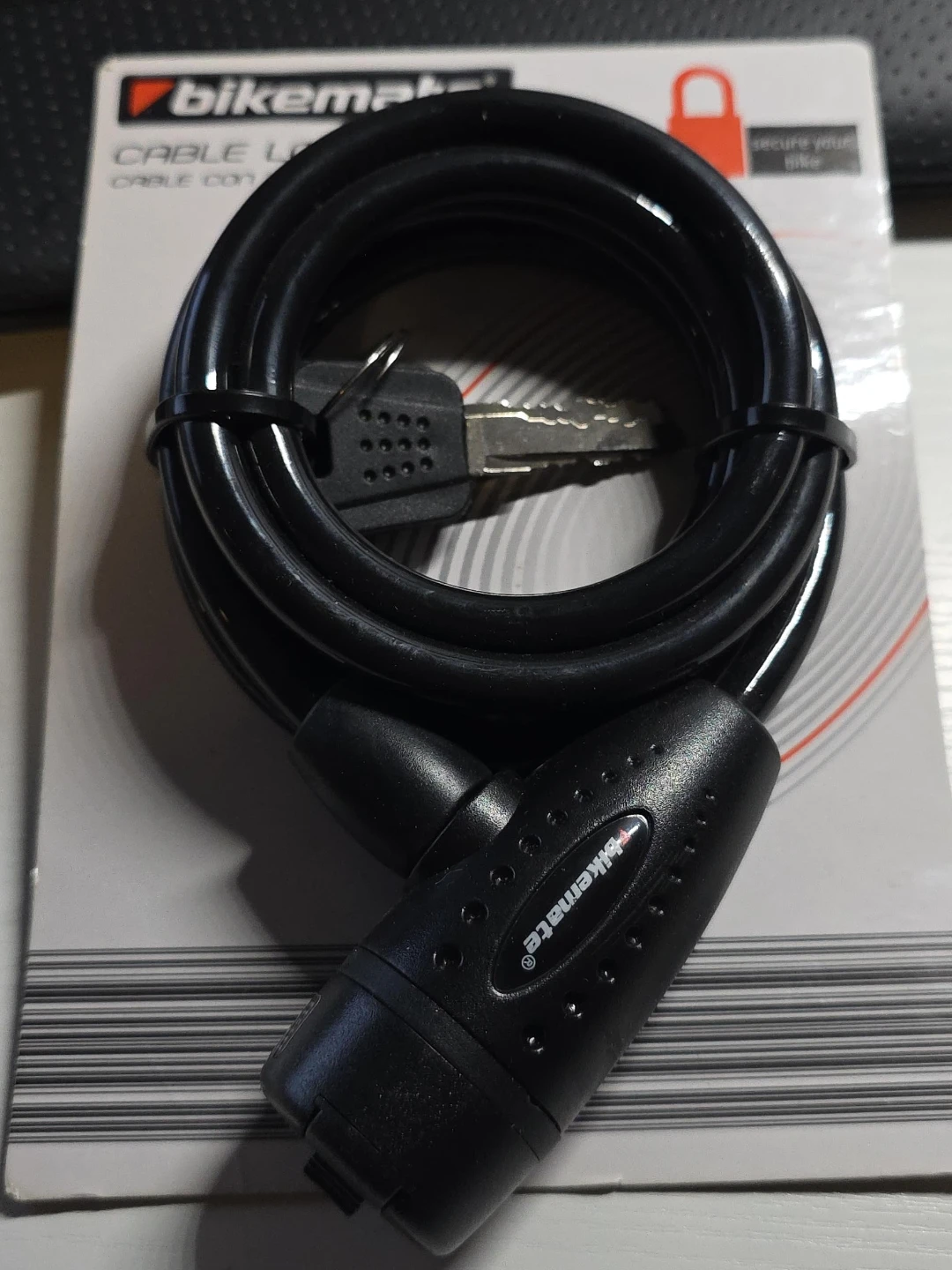 Bikemate Cable Lock with Keys