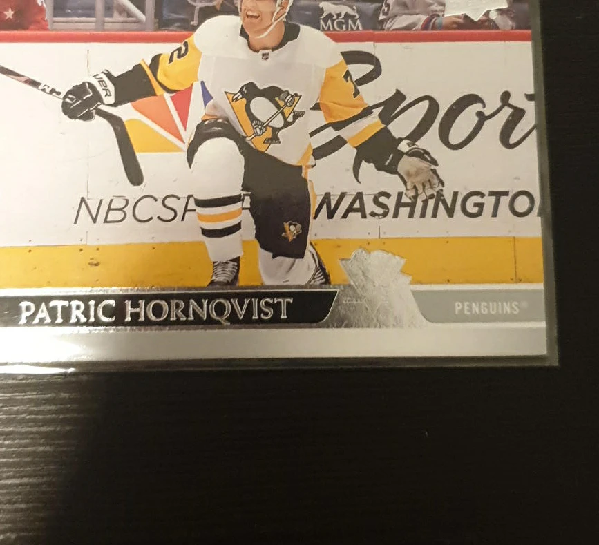 Patric Hornqvist Penguins Hockey Card