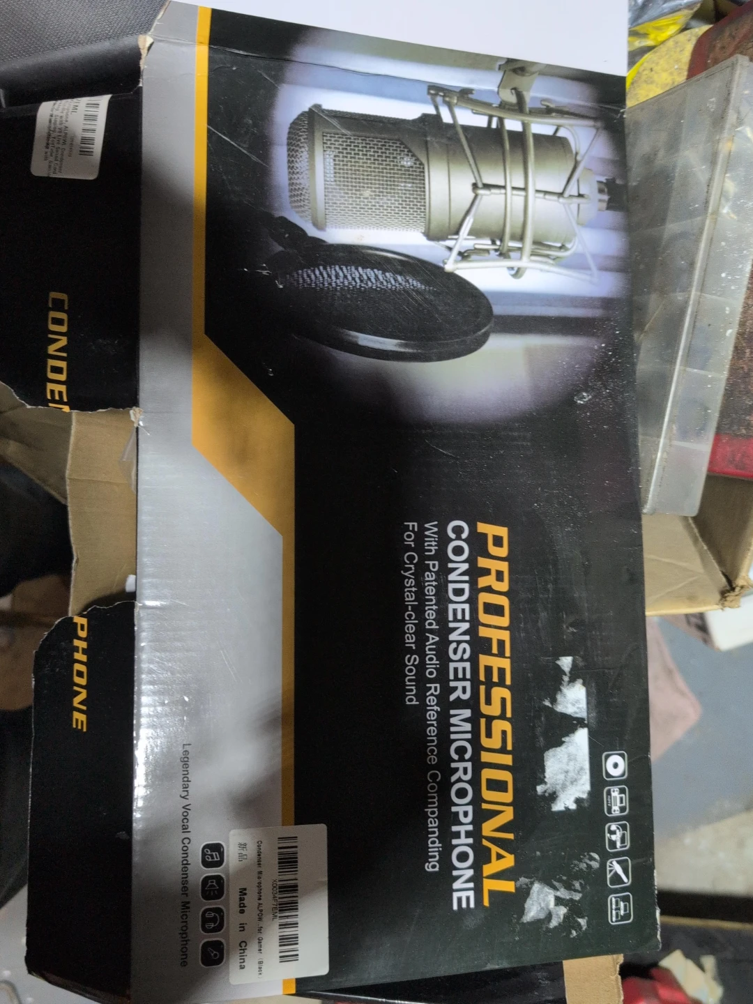 Neewer Condenser Microphone Kit for Gamers (Black)