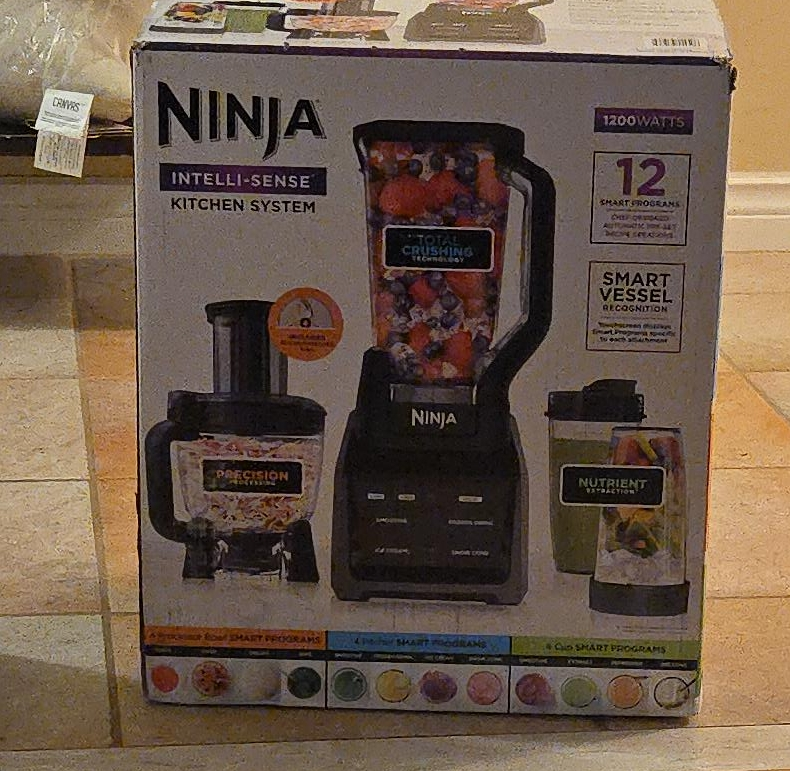 Ninja Intelli-Sense Kitchen System Blender Food Processor