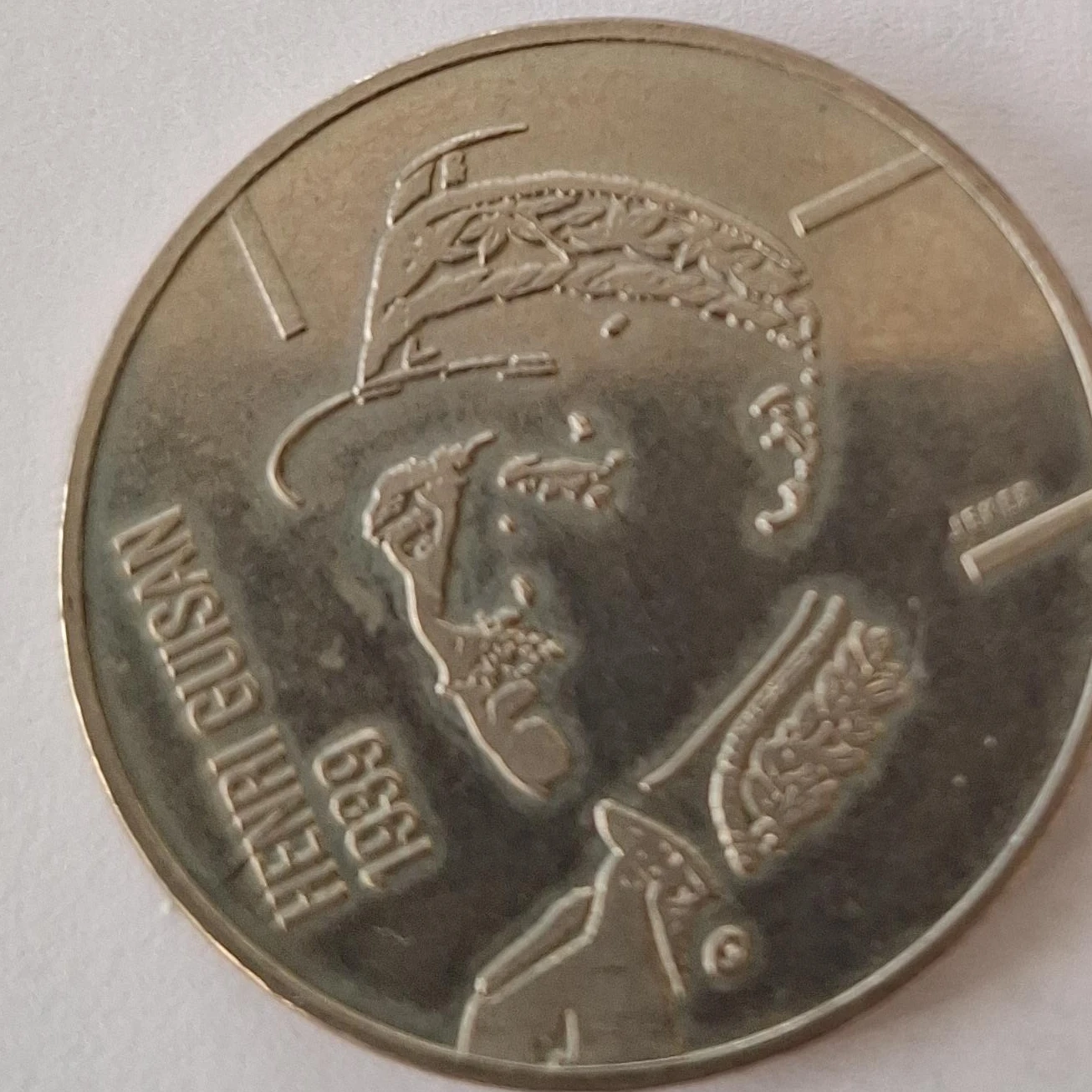 Henri Guisan 1939 Coin