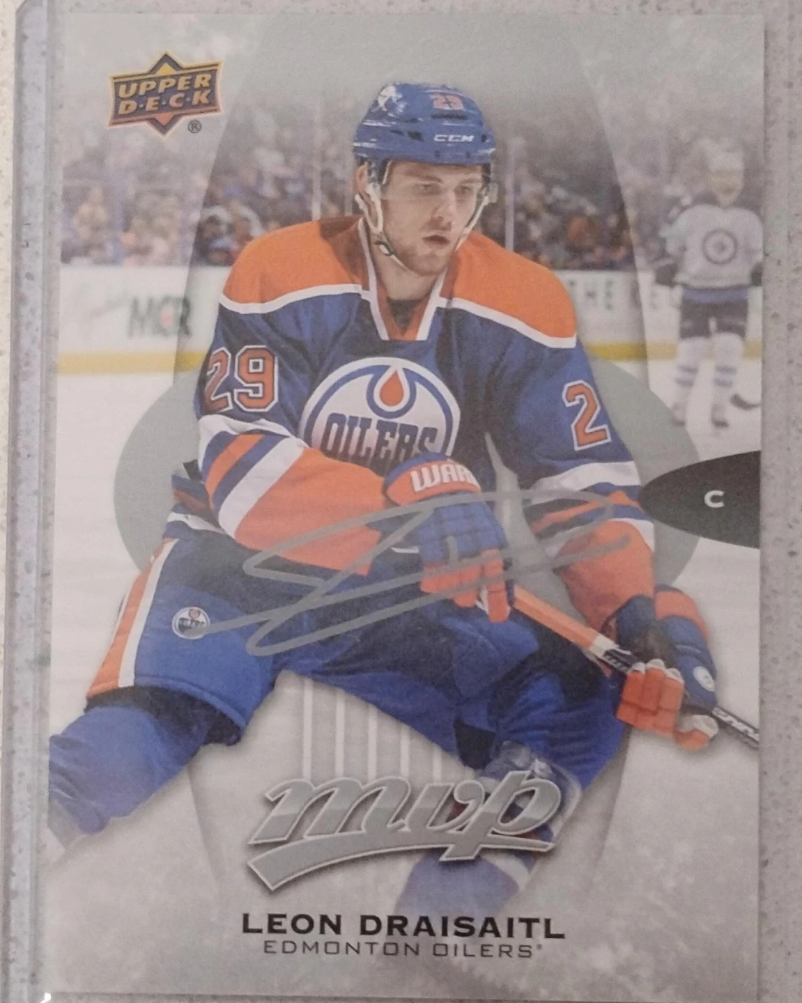 Leon Draisaitl Upper Deck MVP Hockey Card🥕